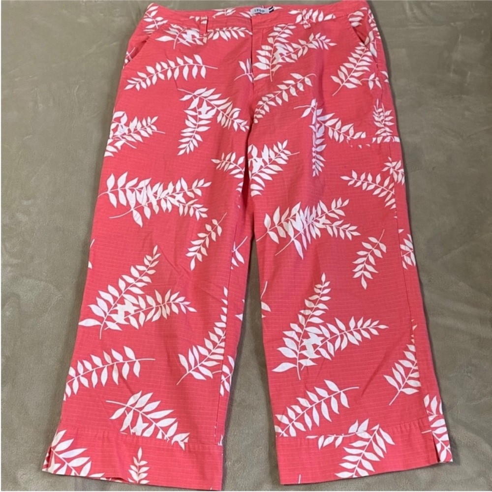 Izod Leaf‎ Print Capri Pants